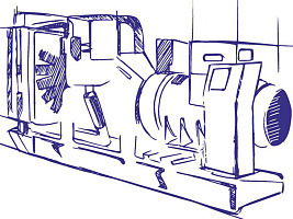 Дизель-генераторы ЭТРО в Чите АД360-Т400 с двигателем Doosan DP158LC от российского производителя