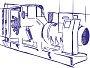 ДЭС (ДГУ) ЭТРО АД1450-Т400 6300В изготовлены с двигателем MTU 12V4000G63 от российского производителя АО «Электроагрегат» Дизель-генератор ЭТРО в Чите АД1450-Т400 с двигателем MTU 12V4000G63 от российского производителя