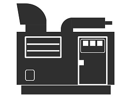 Дизель-генераторы АРГУС АД150-Т400 с двигателем 6RT80-176DE в кожухе (под капотом) в Чите от российского производителя