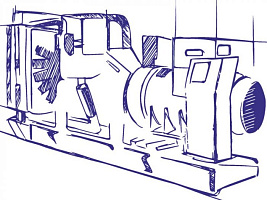 Дизель-генераторы ЭТРО в Чите АД400-Т400 с двигателем Doosan P158LD от российского производителя